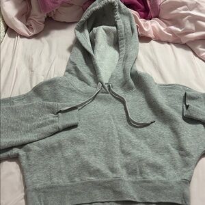 Aeropostale Light Gray Women's Hoodie